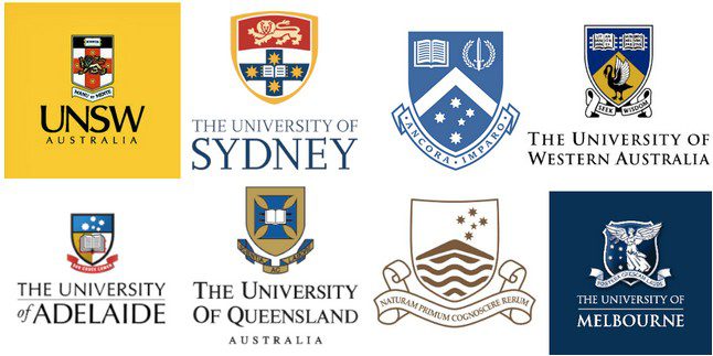 Du học tại nhóm 8 trường Đại học hàng đầu tại Úc